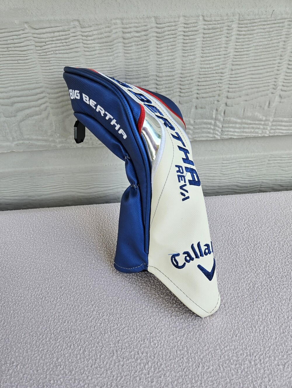 Callaway Big Bertha REVA Golf Wood Head Cover #4 Blue White
